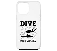 Plongée avec des Requins Coque pour iPhone 12 Pro Max