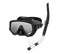 Plongée avec tuba panoramique avec tube respiratoire supérieur sec, masque de plongée ergonomique, convient aux adultes, activité aquatique, kit de plongée pour la natation