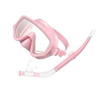 Plongée avec tuba panoramique avec tube respiratoire supérieur sec, masque de plongée ergonomique, convient aux adultes, activité aquatique, kit de plongée pour la natation