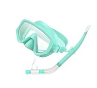 Plongée avec tuba panoramique avec tube respiratoire supérieur sec, masque de plongée ergonomique, convient aux adultes, activité aquatique, kit de plongée pour la natation
