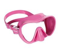 CRESSI F1 Mask Pink - Masque Sans Cadre pour la Plongée et le Snorkelling, Rose, Taille Unique, Unisex