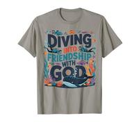 Plongée dans l'amitié avec Dieu Beach Scuba VBS 2025 T-Shirt
