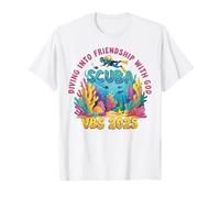 Plongée dans l'amitié avec Dieu Beach Scuba VBS 2025 T-Shirt