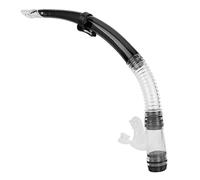 Plongée de Plongée Professionnelle Tube Respiratoire à Tube Respiratoire Semi-sèche Équipement de Baignade Store. Ki Colors Eas Respion la Respiration la Respiration (Noir transparent)