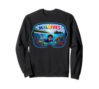 Plongée en apnée - La Vie est Meilleure aux Maldives - Tropical Beach Sweatshirt