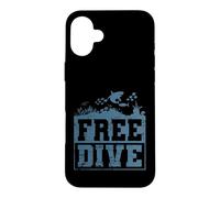 Plongée en apnée, plongée Libre en mer Coque pour iPhone 16 Plus