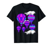 Plongée en montgolfière colorée dans Les Nuages T-Shirt