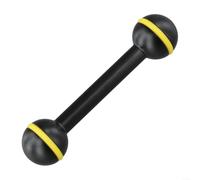 Plongée Photographie Poteau Luminaire avec Double Tête Boule pour Appareils Photo et Lampe de Poche Connexions (8,9 cm)