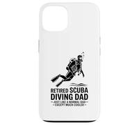 Plongée sous-Marine à la Retraite comme Un Papa Normal Coque pour iPhone 13