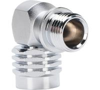 Plongée sous-marine Adaptateur à 90 degrés Laiton plaqué chrome Régulateur portable de deuxième étage pour la plongée sous-marine