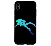 Plongée sous-marine aquatique Ocean Lover Fan de plongée avec tuba Coque pour iPhone XS Max