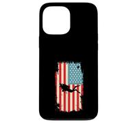 Plongée sous-Marine Drapeau américain plongée sous-Marine plongée avec Tuba Coque pour iPhone 13 Pro Max