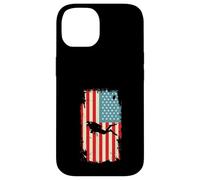 Plongée sous-Marine Drapeau américain plongée sous-Marine plongée avec Tuba Coque pour iPhone 14