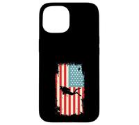 Plongée sous-Marine Drapeau américain plongée sous-Marine plongée avec Tuba Coque pour iPhone 15
