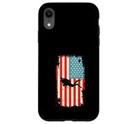 Plongée sous-Marine Drapeau américain plongée sous-Marine plongée avec Tuba Coque pour iPhone XR