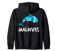 Plongée sous-Marine Maldives Motif Dauphin Sweat à Capuche