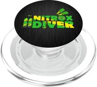 Plongée sous-Marine Nitrox Diver PopSockets PopGrip pour MagSafe
