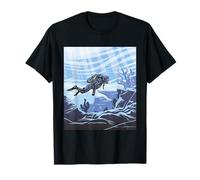 Plongée sous-marine Plongée sous-marine Deep Sea Ocean Diver T-Shirt