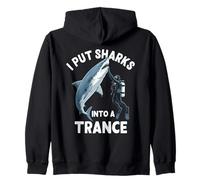Plongée sous-Marine Shark Trance Ocean Plongée avec Tuba Sweat à Capuche