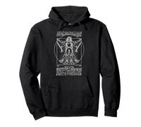Plongée sous-marine vintage homme de Vitruve Leonardo Da Vinci Sweat à Capuche