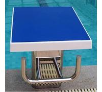 Plongeoir de Piscine Robuste avec Base carrée antidérapante et Solide, Comprend Tous Les Accessoires, Parfait pour la plongée récréative et Les Sports de plongée.