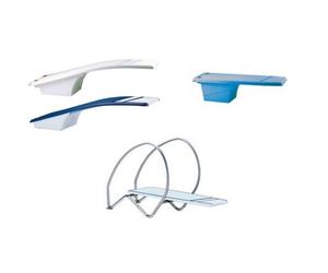 Plongeoir piscine DYNAMIC 1.61 m blanc