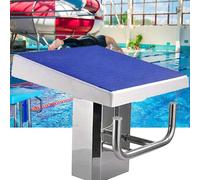 Plongeoir Robuste pour piscines - Base en Acier Inoxydable, Plateforme antidérapante, Accessoires d'installation Inclus, idéal pour Un Usage Commercial et résidentiel.