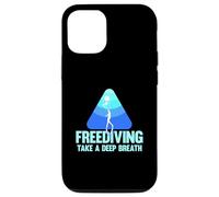 Plongeon Plongée Ouverte, Plongée D'apnée, Apnée sans Limite Coque pour iPhone 12/12 Pro
