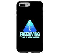 Plongeon Plongée Ouverte, Plongée D'apnée, Apnée sans Limite Coque pour iPhone 7 Plus/8 Plus