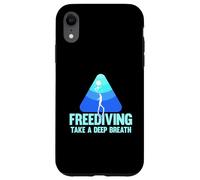 Plongeon Plongée Ouverte, Plongée D'apnée, Apnée sans Limite Coque pour iPhone XR