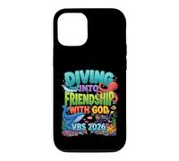 Plonger dans l'amitié avec Dieu VBS 2026 - École biblique Coque pour iPhone 12/12 Pro
