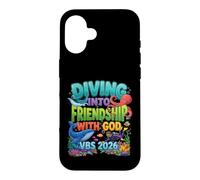 Plonger dans l'amitié avec Dieu VBS 2026 - École biblique Coque pour iPhone 16