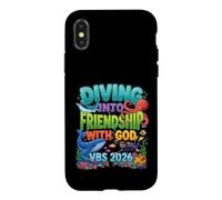 Plonger dans l'amitié avec Dieu VBS 2026 - École biblique Coque pour iPhone X/XS