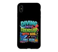 Plonger dans l'amitié avec Dieu VBS 2026 - École biblique Coque pour iPhone XS Max