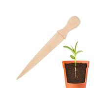 Plongeur à main en bois - Outils de jardinage Dibbler - Perforateur de truie en bois - Application sans effort Excavation ergonomique pour jardinage scientifique pour balcon maternelle