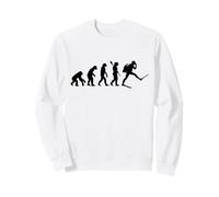 Plongeur évolution Humaine plongée avec Tuba drôle Sweatshirt