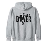 Plongeur sous Marin Mer Océan Plongée sous Marine Sweat à Capuche