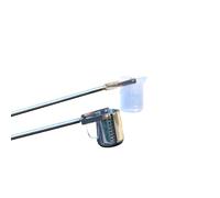 Plongeur télescopique pour échantillonneur d'eau, tige d'échantillonnage d'eau de 500 ml/1000 ml en acier inoxydable/plastique, pour suspensions et poudres (taille : 1,43 m à 6 m / 4,7 pi à 19,7 pi,