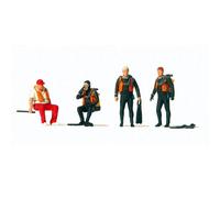 Plongeurs-HO-1/87-PREISER 10693