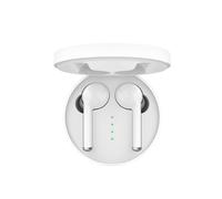 Plongez au cœur de votre univers audio avec ces écouteurs intra-auriculaires sans fil dotés d'un microphone intégré, offrant un son haute