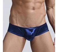 Plongez dans le confort avec ces boxers décontractés pour homme dotés d'une coupe taille basse unique (saphir L)