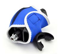 Plongez en toute sécurité avec un étui de protection en néoprène pour votre régulateur de deuxième étape (bleu)