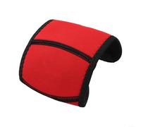 Plongez en toute sécurité avec un étui de protection en néoprène pour votre régulateur de deuxième étape (rouge)