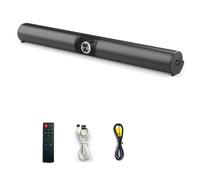 Plookyoe Haut-Parleur Bluetooth Colonne Haute Puissance Haut-Parleur Portable TV Barre de Son Haut-Parleurs D'Ordinateur pour Bureau