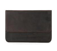 Plookyoe Porte-Stylo en Cuir Fait à la Main, Pochette Multi-Stylos, Pochette de Protection en Cuir Crazy Horse pour Stylo, Grande Taille