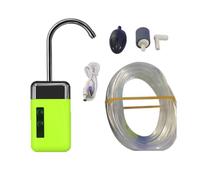 Plookyoe Robinet de pêche et outil de pompe à oxygène, pompe à eau de pêche automatique, oxygénateur pour aquarium, maison silencieuse, double usage