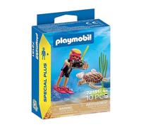 Ploongeuse et tortue