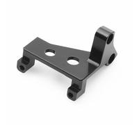 PLOQAZEH pour Traxxas pour TRX-4 1/10 Boîte Vitesses Verrouillage Différentiel Support Servo Voiture RC Camions Véhicules Chenilles Tout pour Terrain Accessoires Mises RC Pièces De Voiture(Black)