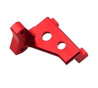 PLOQAZEH pour Traxxas pour TRX-4 1/10 Boîte Vitesses Verrouillage Différentiel Support Servo Voiture RC Camions Véhicules Chenilles Tout pour Terrain Accessoires Mises RC Pièces De Voiture(Red)