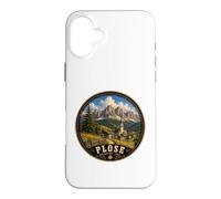 Plose Dolomites, Italie, Design de Vacances à la Montagne Coque pour iPhone 16 Plus